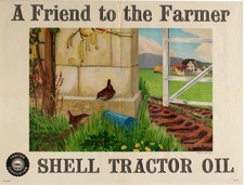 Advertising posters shell for sale  UK