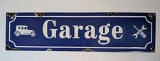 Garage enamel sign for sale  HASTINGS