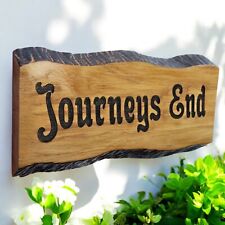 Personalised carved oak for sale  FLEETWOOD