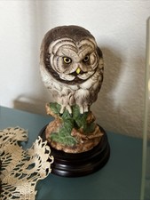 Usado, Estatueta de porcelana Andrea by Sadek 1986 Great Gray Owl 7682 comprar usado Usado, Estatueta de porcelana Andrea by Sadek 1986 Great Gray Owl 7682 comprar usado  Enviando para Brazil