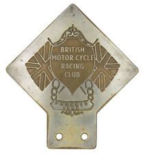 Emblema vintage de carro BMCRC clube britânico de corrida de motocicleta 1950 - 1960 comprar usado  Enviando para Brazil