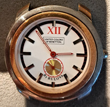 Bulova benetton armbanduhr gebraucht kaufen  Kissing