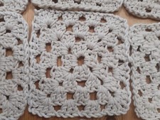 Cream coloured crocheted for sale  DORKING