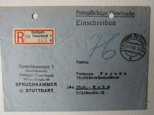 Einschreiben portopflichtige d gebraucht kaufen  Deutschland