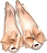 Bombas Melissa Ultragirl arco duplo nude tamanho UK 6 US8 EU39 comprar usado  Enviando para Brazil