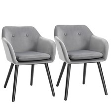 Homcom upholstered dining for sale  GREENFORD