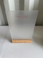 Acrylic menu poster for sale  SALISBURY
