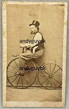 Usado, CDV BONEHAKER VELOCÍPEDE BICICLETA CICLISTA CHAMADO JAMES WILSON FOTO ANTIGA comprar usado  Enviando para Brazil
