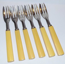 Ddr kuchengabeln kunststoffgri gebraucht kaufen  Annaberg-Buchholz, Mildenau