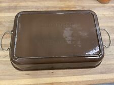 Creuset brown enamel for sale  Cypress