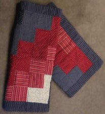 Par de fronhas de travesseiro acolchoadas vermelho branco e azul patchwork patriótico tamanho King comprar usado  Enviando para Brazil
