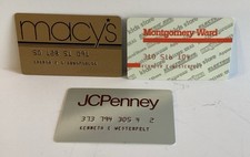 Vintage credit cards for sale  Barberton
