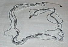 White silver tone for sale  Charlotte