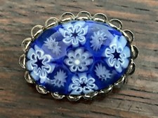 Blue millefiori glass for sale  GLASGOW