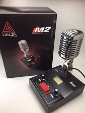 Używany, 6 PIN PRESIDENT MCKINLEY CHROM DELTA M2 WZMACNIANY MIKROFON BAZOWY CB MIC  na sprzedaż  Wysyłka do Poland