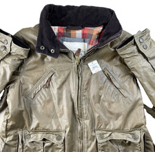 Jaqueta de cera Abercrombie Fitch feminina grande verde oliva cobertor forrado capuz de armazenamento comprar usado Jaqueta de cera Abercrombie Fitch feminina grande verde oliva cobertor forrado capuz de armazenamento comprar usado  Enviando para Brazil