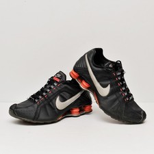 Tênis de corrida Nike Shox Junior feminino tamanho 7 preto/prata/rosa estilo 454339-016 comprar usado  Enviando para Brazil