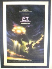 E.T. THE EXTRATERRESTRIAL, orig rollled advance 1-sh / pôster de filme LINHO - 1982, usado comprar usado  Enviando para Brazil