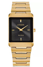 Citizen AR3102-51E Stiletto Eco Drive relógio unissex mostrador preto aço tom dourado comprar usado  Enviando para Brazil