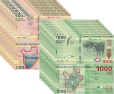 Burundi set unc d'occasion  Expédié en Belgium