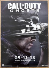 Pôster promocional Call of Duty Ghosts RARO PS4 XBOX ONE 59cm x 84cm comprar usado  Enviando para Brazil