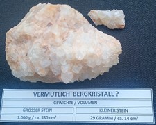 Teile vermutlich bergkristall gebraucht kaufen Teile vermutlich bergkristall gebraucht kaufen  Bad Soden