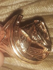 Mens gold heavy for sale  MANCHESTER