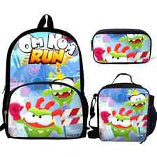 Mochila Mochila Mochila Estampa Om Nom Bolsa Escolar Infantil Bolsa Lápis comprar usado  Enviando para Brazil