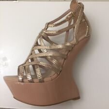Ladies shoes gold for sale  UK