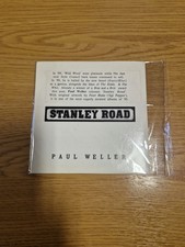Paul weller stops for sale  COALVILLE