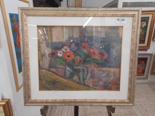 Dipinto olio tavoletta usato  Roma