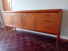 retro teak sideboard nathan for sale  BRENTWOOD