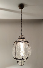 Lampadario lanterna vetro usato  Sacile