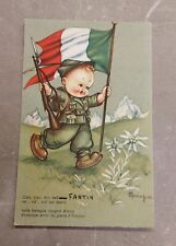 Cartolina illustrata ciao usato  Zane