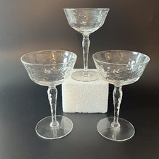 Vintage etched crystal for sale  Winter Haven
