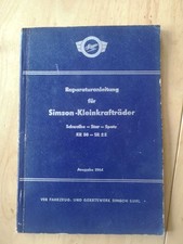 1964 simson reparaturbuch gebraucht kaufen  Berlin