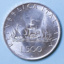 Repubblica italiana 500 usato  Firenze