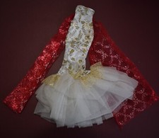 Vestido vermelho branco Royally Ever After High para boneca branca Apple comprar usado  Enviando para Brazil