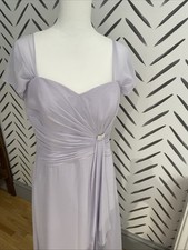 Gorgeous lilac chiffon for sale  RUGBY