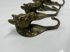 Kleiderhaken vintage messing gebraucht kaufen  Potsdam