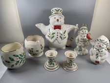 Lenox holiday snowman for sale  Hackettstown