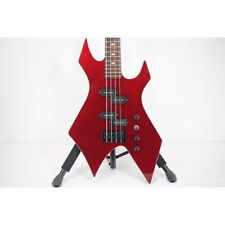 B.C.RICH WARLOCK BASS-780JE Usado Vermelho com Estojo Macio comprar usado  Enviando para Brazil