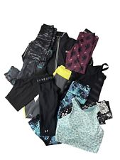 Lote de 10 peças femininas XL 1X roupas academia atlética lazer atacado pacote revenda comprar usado  Enviando para Brazil