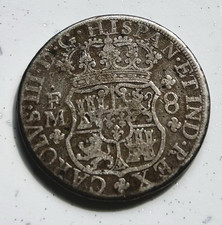 1770 spanish milled for sale  MENAI BRIDGE
