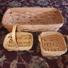 Longaberger basket set for sale  Kingsland