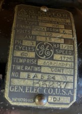 Vtg electric motor for sale  New Albany