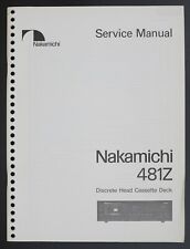Riginal nakamichi 481z gebraucht kaufen  Marpingen