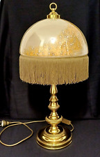 Jugendstil tischlampe messing gebraucht kaufen  Hamburg