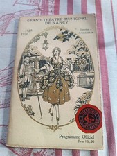 Programme grand théâtre d'occasion Programme grand théâtre d'occasion  Ligny-en-Barrois