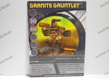 Bakugan card granite for sale  Mc Bee